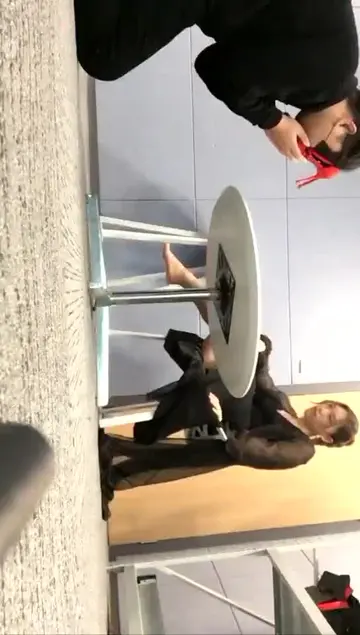 高跟 尖头鞋各种深喉