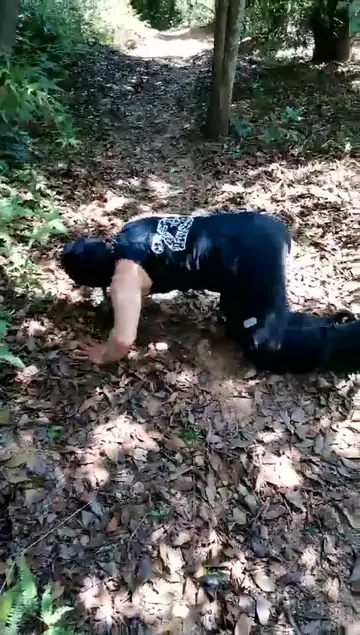 野外拉练 厕狗进