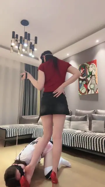 调教女M 捆绑 全体重 踩食